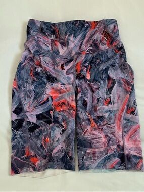 lululemon athletica Abstract Brushstroke High-Rise Shorts - Purple & Pink